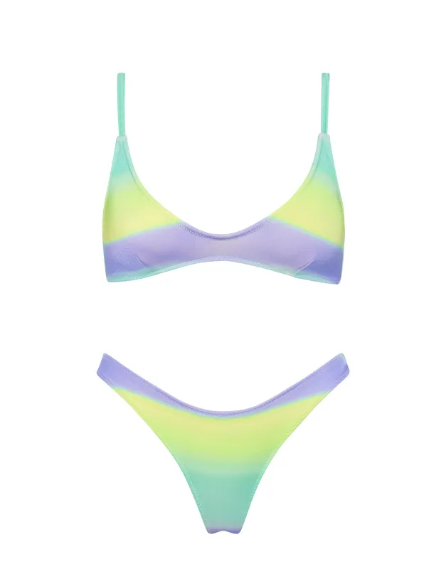 MAIA - CALE Ombre Scoop Bikini Set sold by triangl swimwear
