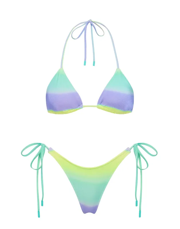 VINCA - CALE Ombre Triangle Bikini Set sold by triangl swimwear