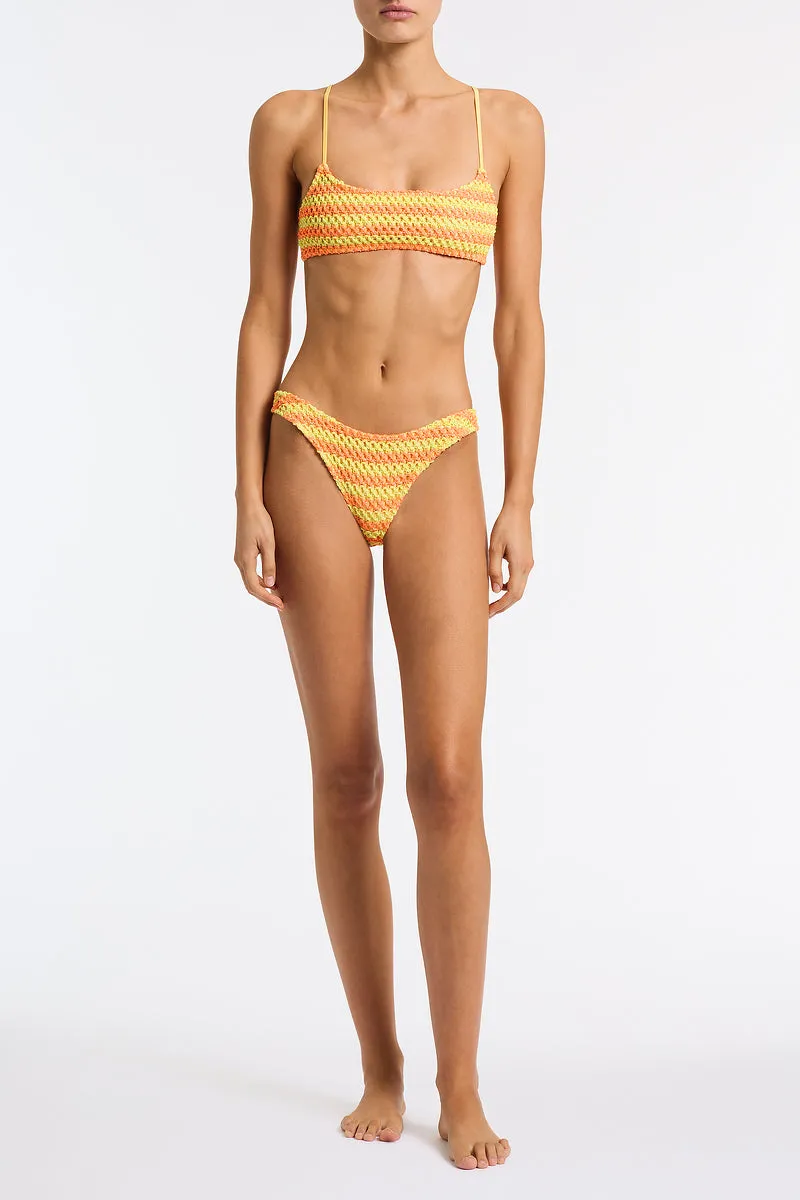 MICA - FARME Crochet Crop Bikini Set sold by triangl swimwear product image thumbnail 2