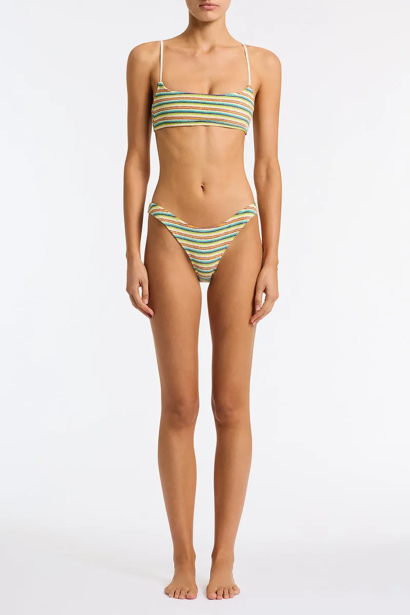 MICA - SALVA Terry Towelling Crop Bikini set sold by triangl swimwear product image thumbnail 2