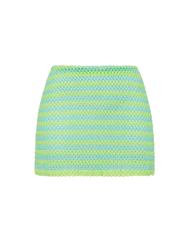 KASI - FESH Crochet Skirt sold by triangl swimwear