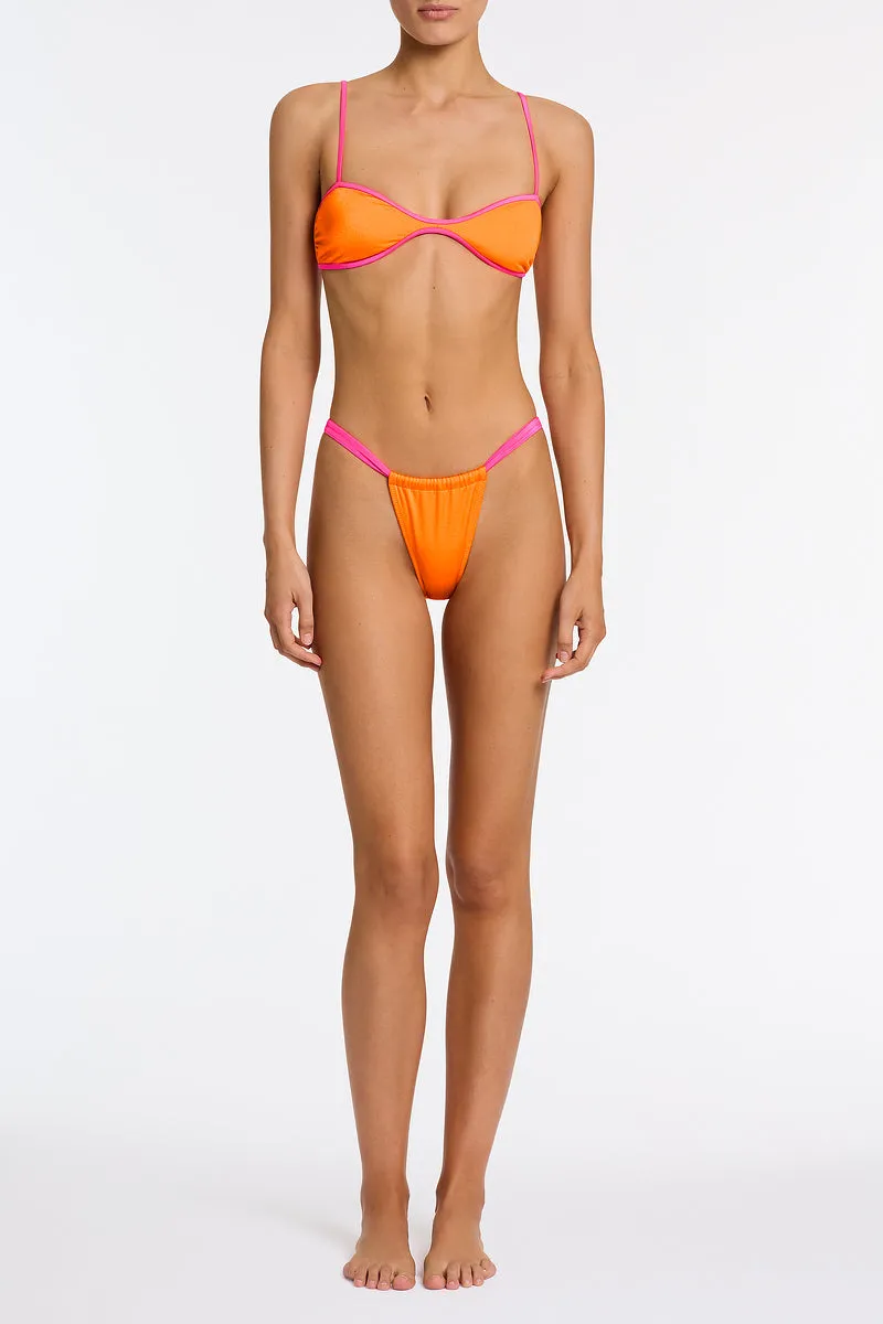 STELL - SANTO Orange Scoop Bikini Set sold by triangl swimwear product image thumbnail 2