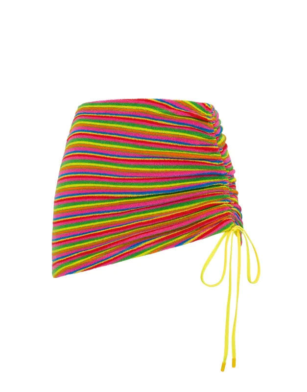 ALULA - ALEIX Terry Towelling Skirt sold by triangl swimwear