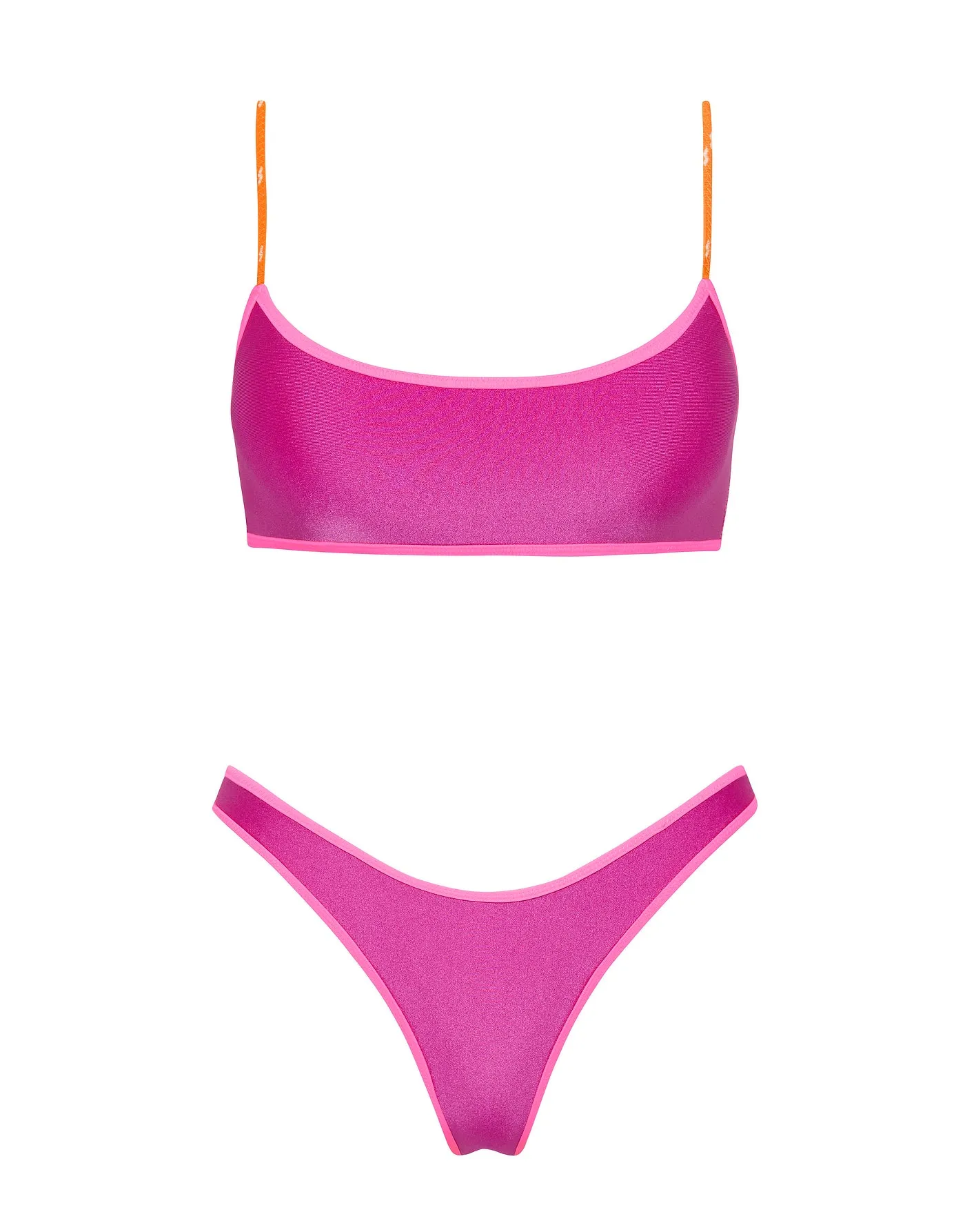 MICA - PIGI Neoprene Crop Bikini Set sold by triangl swimwear