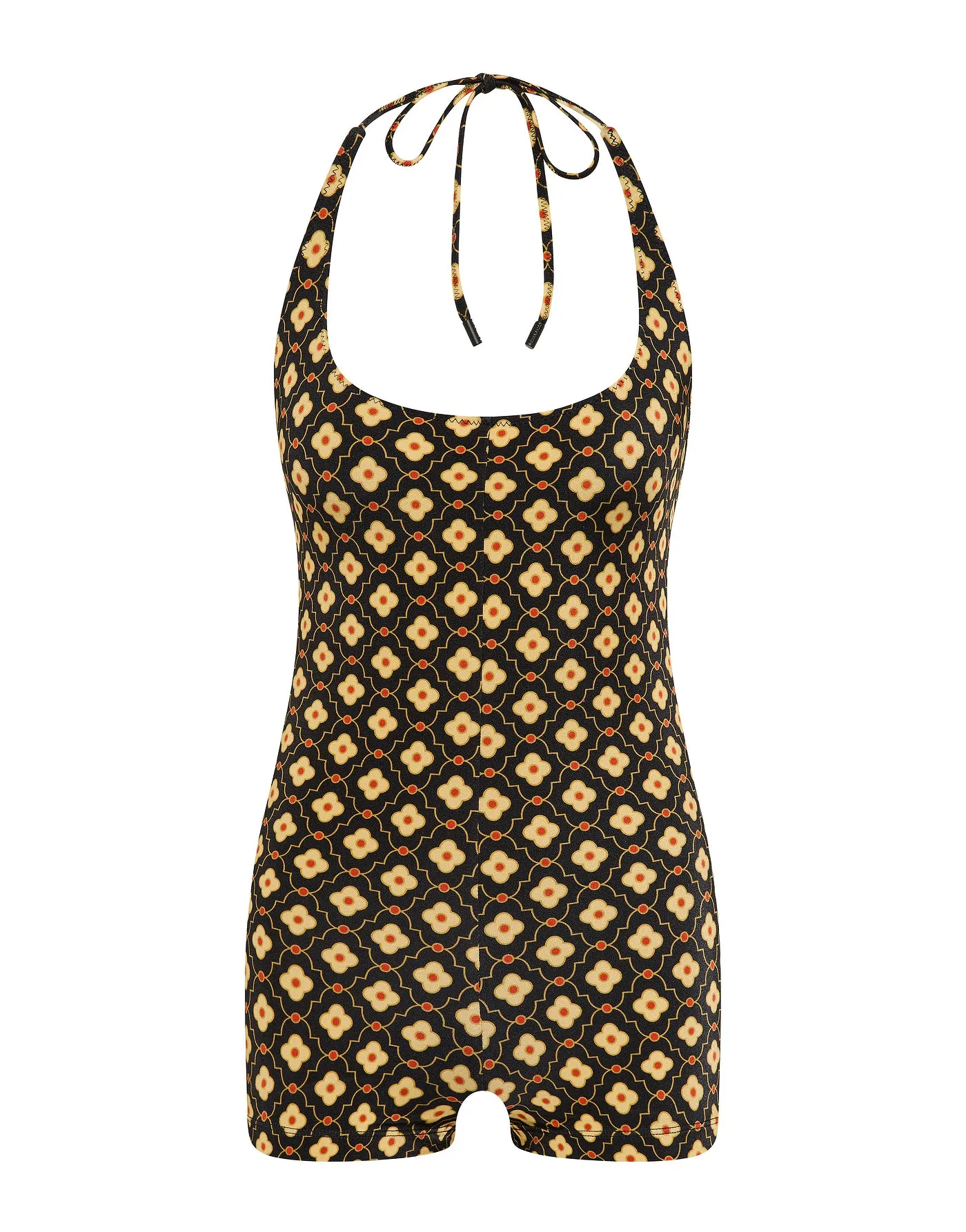 NURIA - PERL Geometric Playsuit sold by triangl swimwear