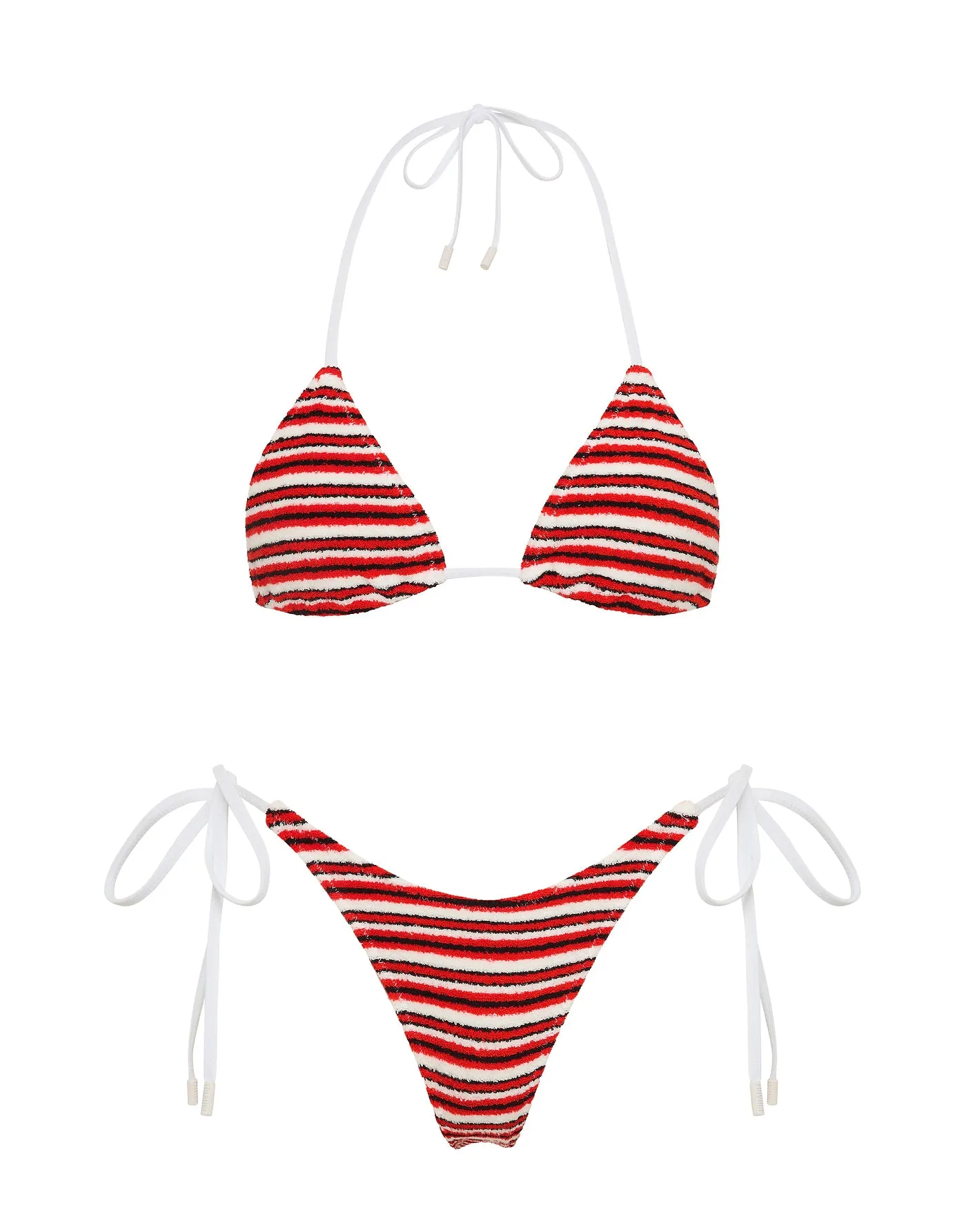 VINCA - SERT Terry Towelling Triangle Bikini Set sold by triangl swimwear