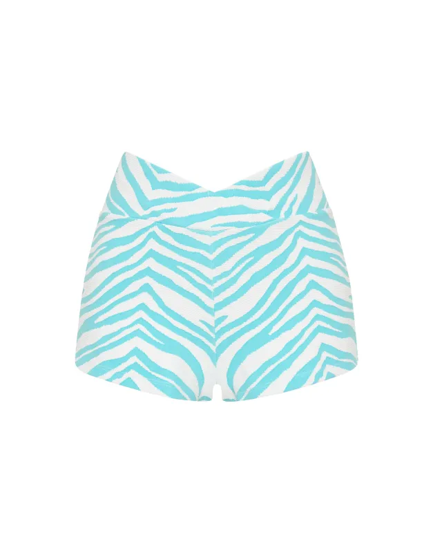 BOBBI - SKY ZEBRA SPLASH  Short made by triangl swimwear