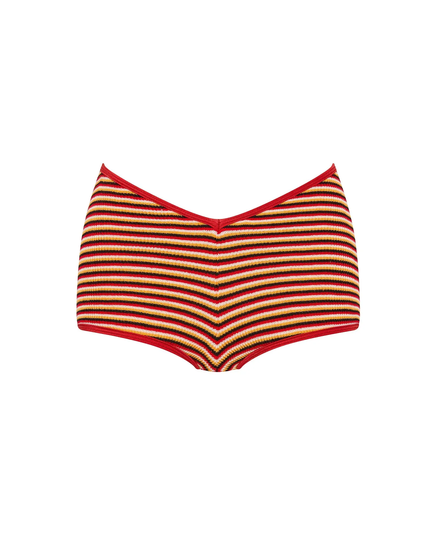 RICHI - SANGRIA CROCHET STRIPE Short sold by triangl swimwear