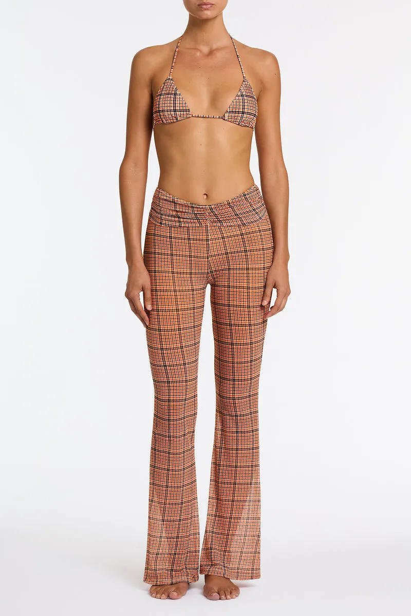 KIKA - JAM VELVET CHECK Pants sold by triangl swimwear product image thumbnail 2