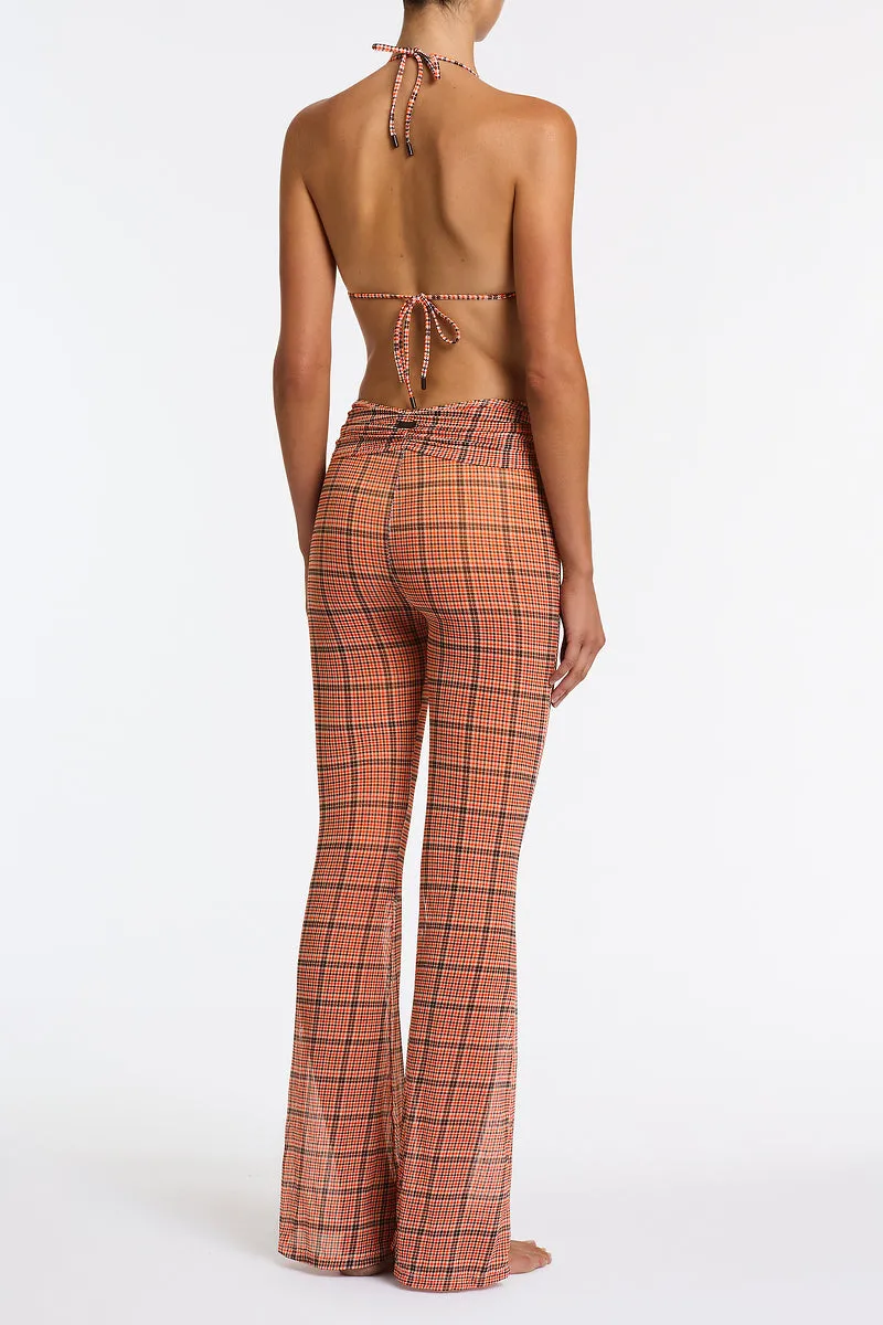 KIKA - JAM VELVET CHECK Pants sold by triangl swimwear product image thumbnail 3