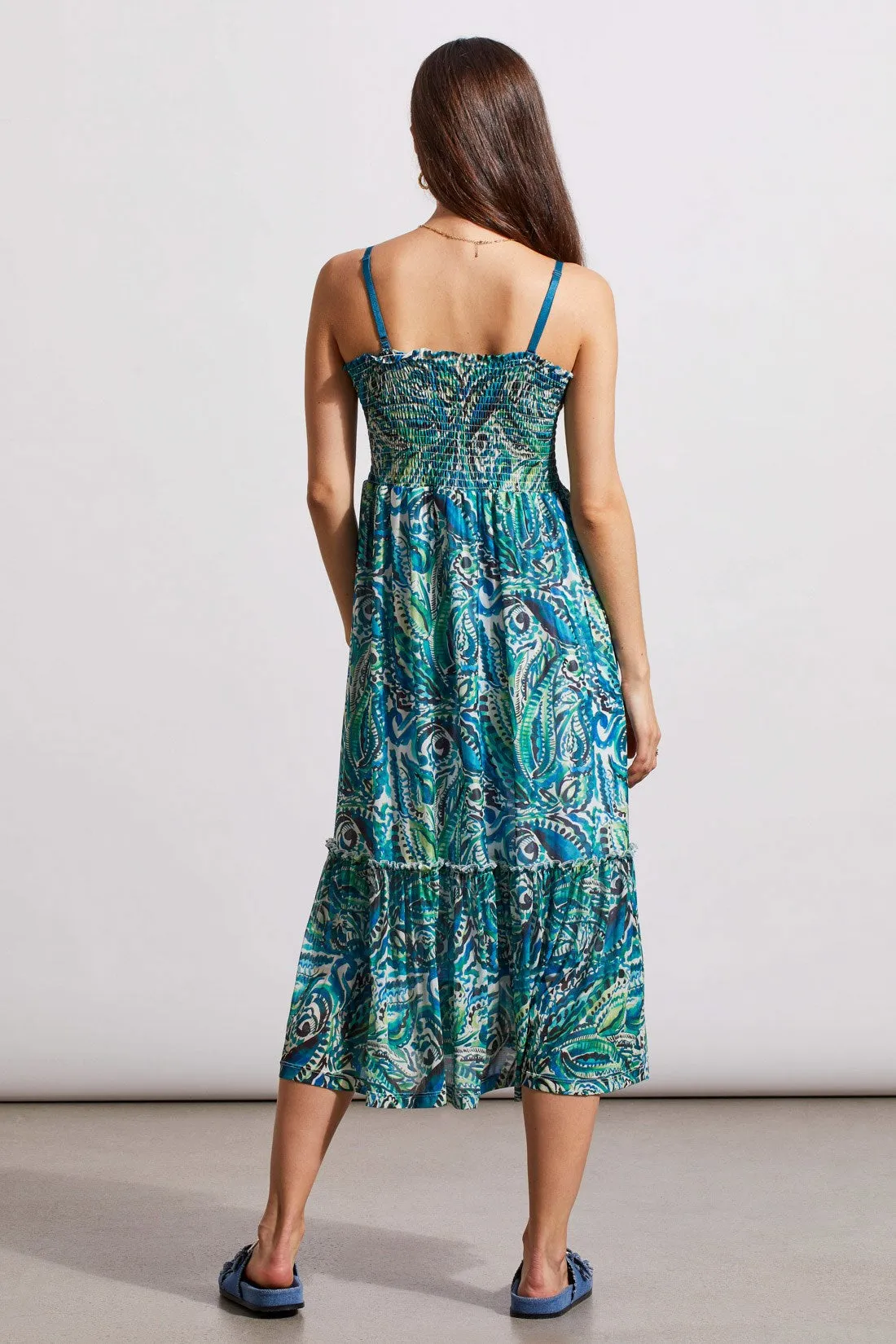 MICRO-MESH CONVERTIBLE DRESS WITH REMOVABLE STRAPS-Oceanside sold by Tribal product image thumbnail 4