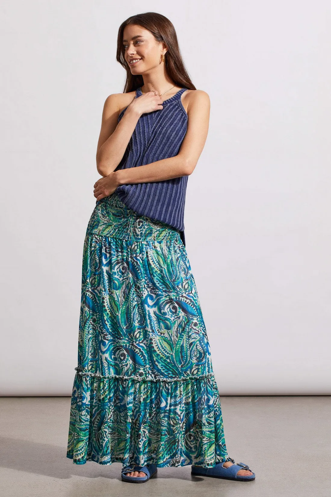 MICRO-MESH CONVERTIBLE DRESS WITH REMOVABLE STRAPS-Oceanside sold by Tribal product image thumbnail 2