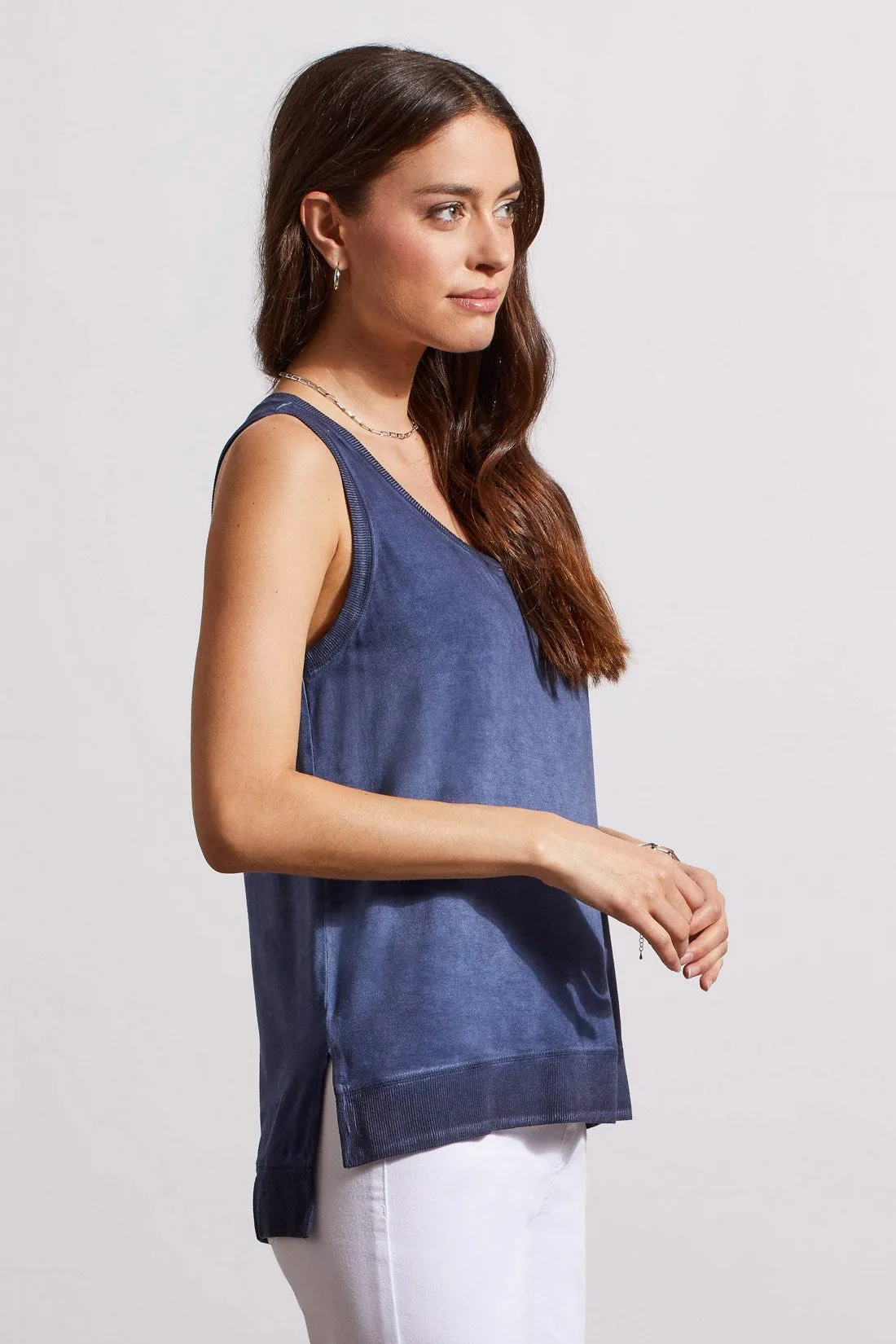 HIGH-LOW TANK TOP-Nautical sold by Tribal product image thumbnail 3