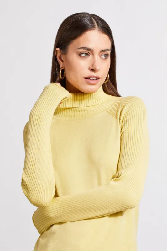 Long Sleeve Turtleneck Sweater-Celery sold by Tribal