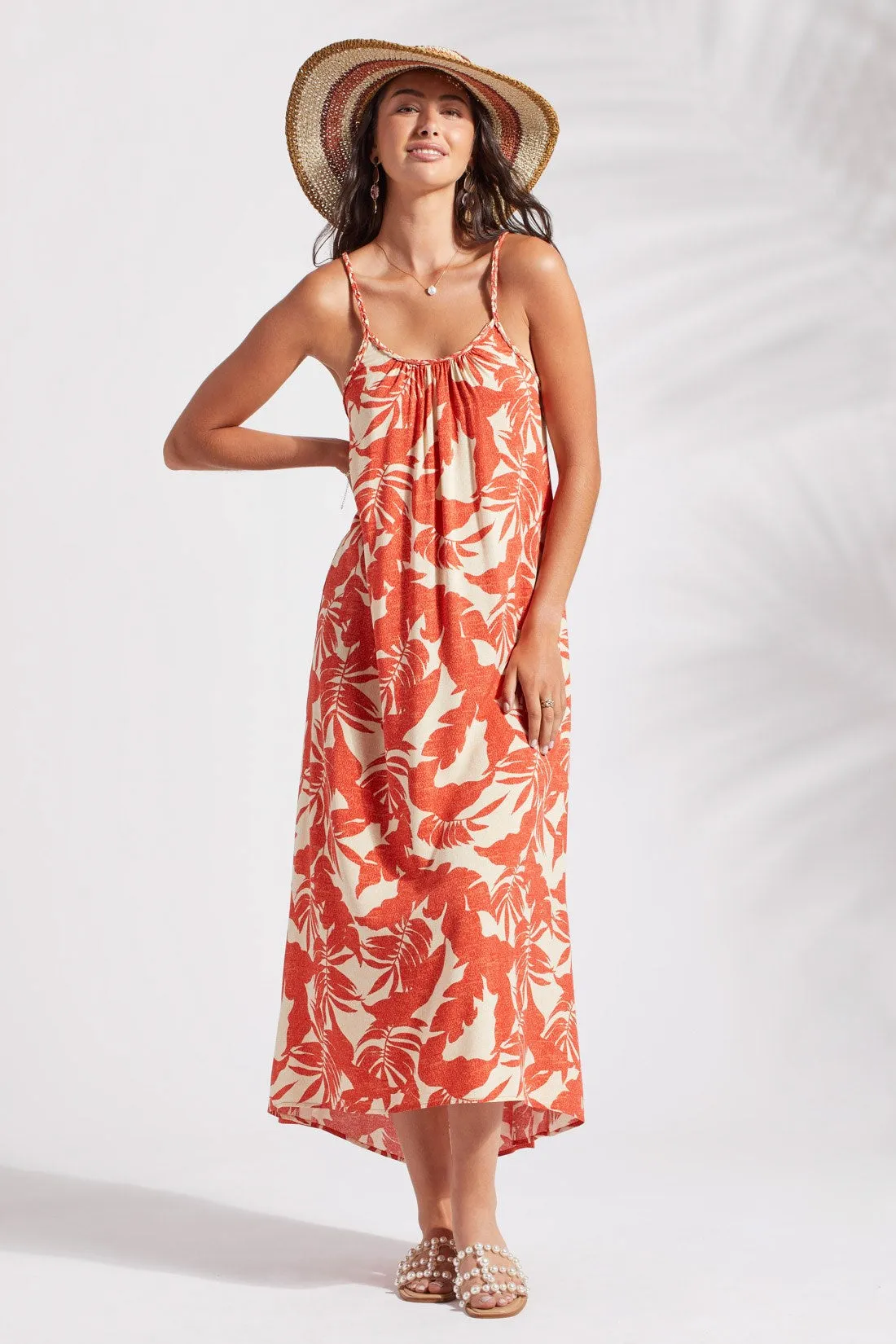 PRINTED DRESS WITH HI-LOW HEM-Napali sold by Tribal product image thumbnail 2