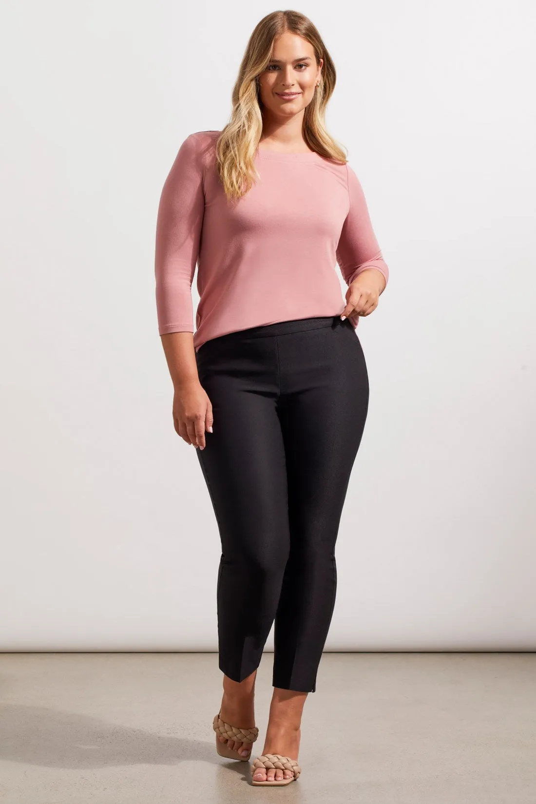 Performance Stretch Flatten It® Slimming Ankle Pants-Black sold by Tribal product image thumbnail 2