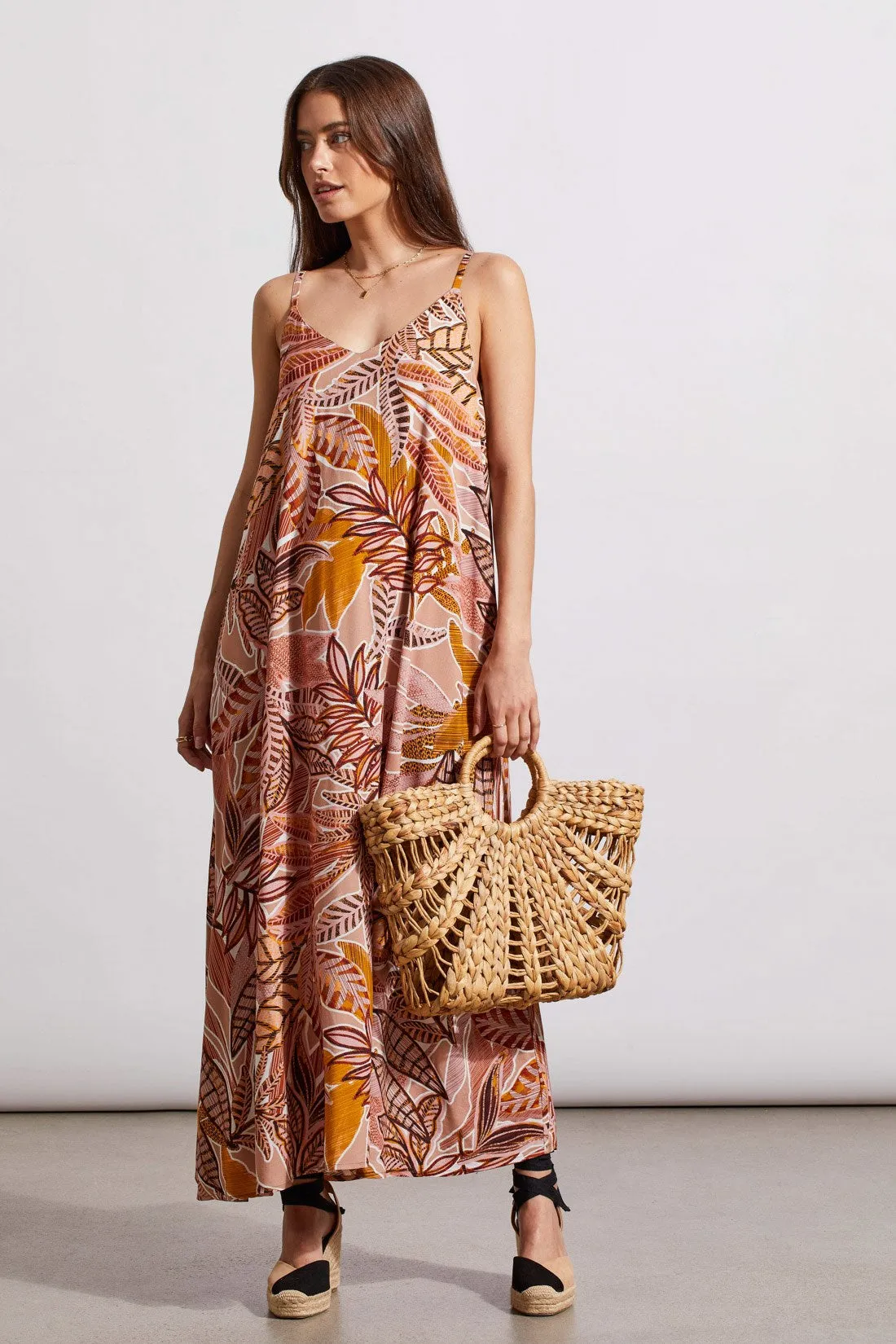 PRINTED FLOWY MAXI DRESS-Pinkdust sold by Tribal product image thumbnail 2