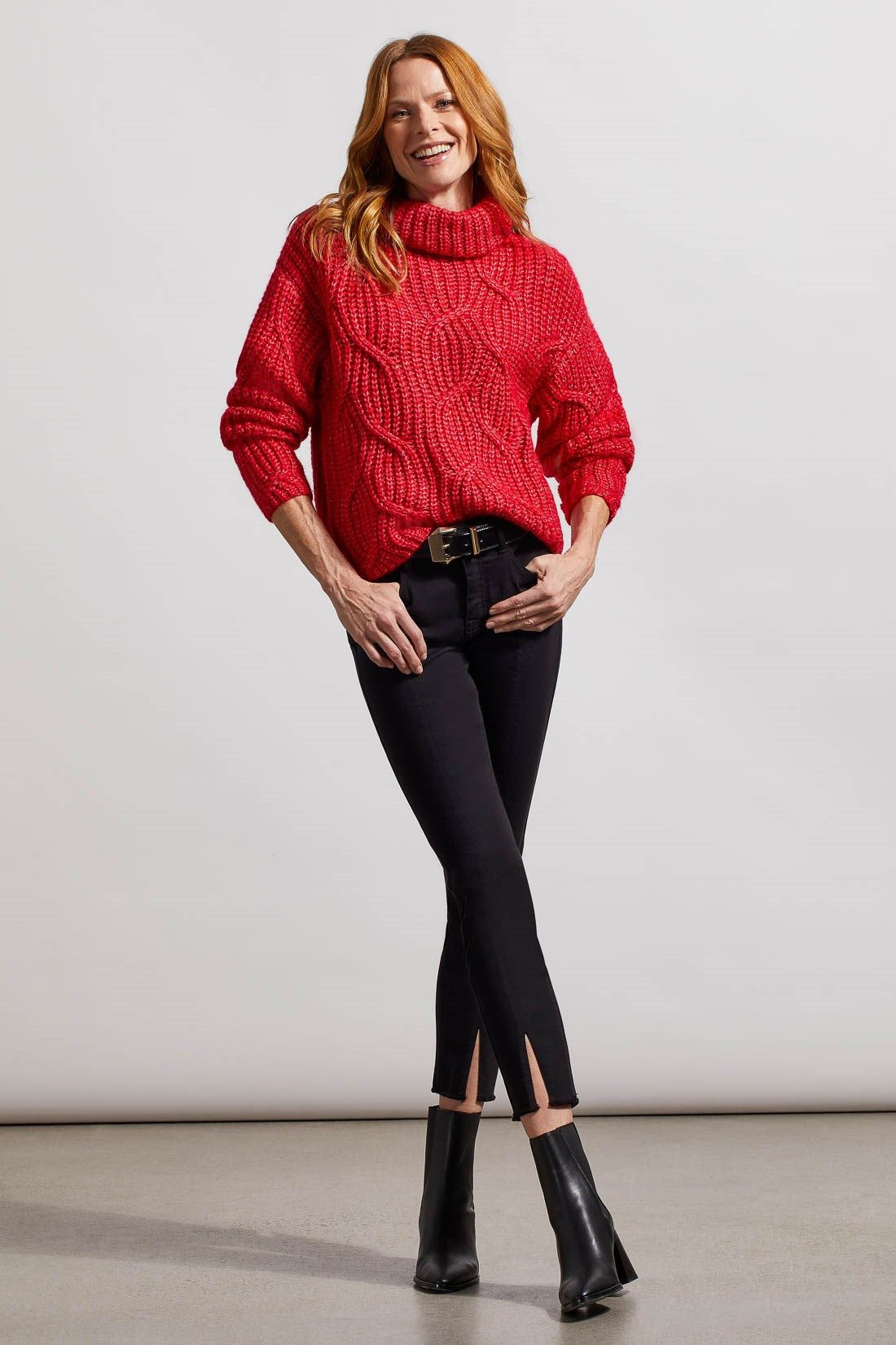 AUDREY FRONT SEAM SKINNY LEG JEANS-Jetblack sold by Tribal