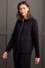 Techno Lux Stretch Hooded Jacket-Black sold by Tribal