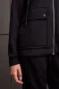 Techno Lux Stretch Hooded Jacket-Black sold by Tribal