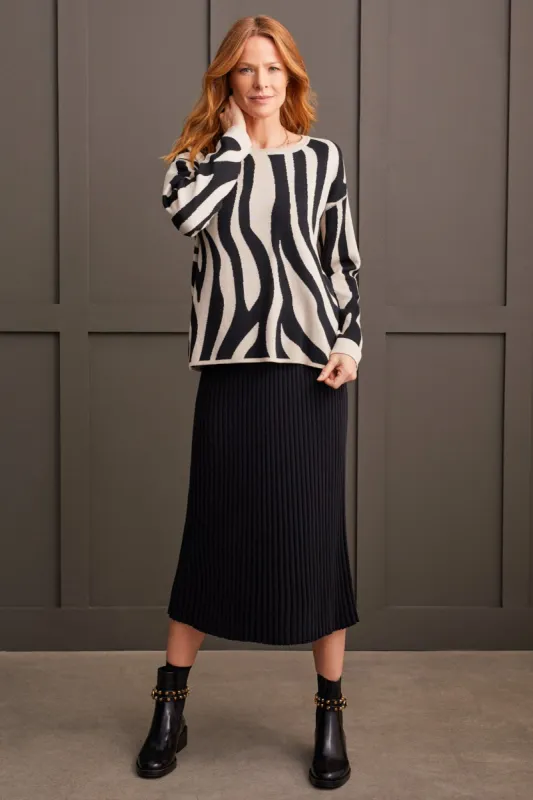 Cotton Crew Neck Sweater-Frostgrey sold by Tribal