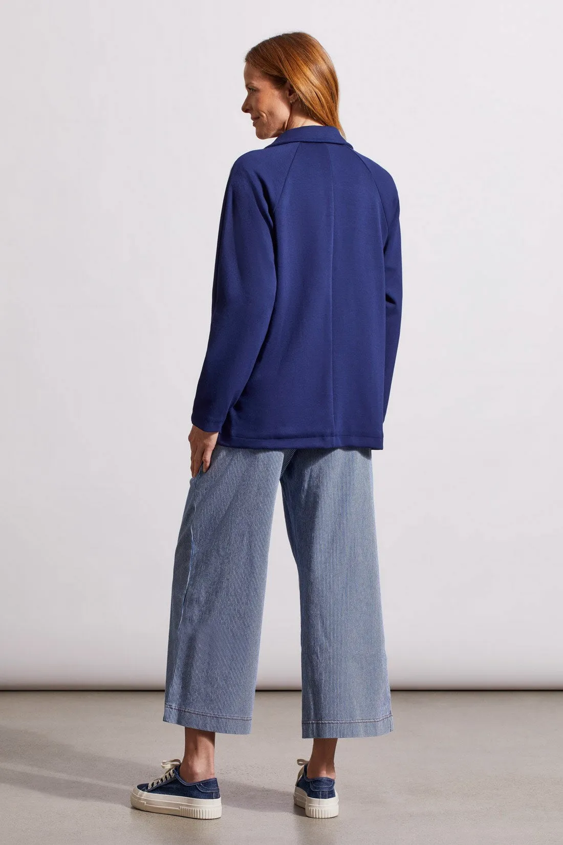 NAUTICAL STRETCH KNIT BLAZER-Jet blue sold by Tribal product image thumbnail 4