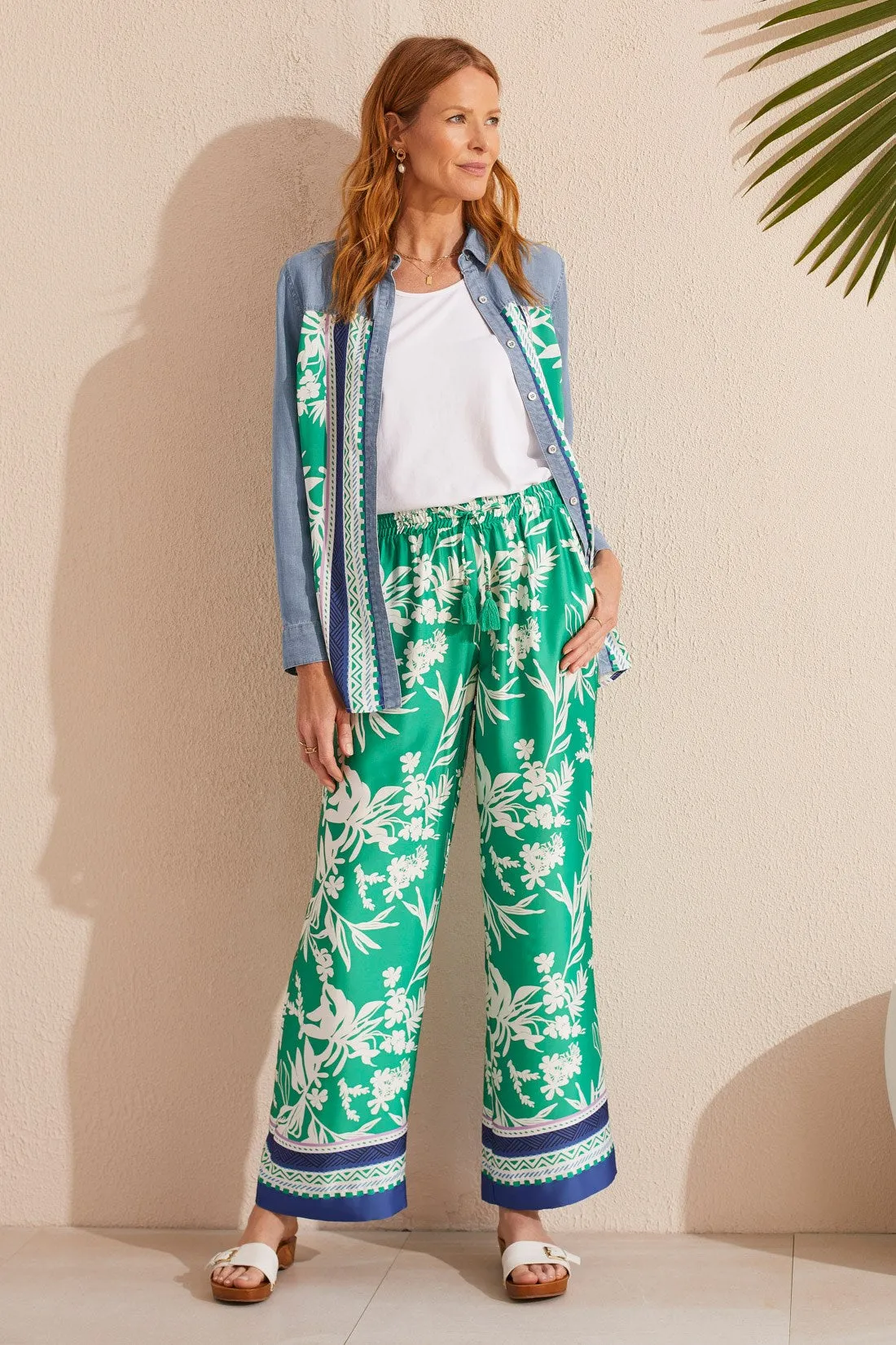 BUTTON-UP SHIRT WITH COMBO PRINT-Jademist sold by Tribal product image thumbnail 3