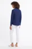 Upf 50+ Protection Performance Mock Neck Top-Dk.Navy sold by Tribal