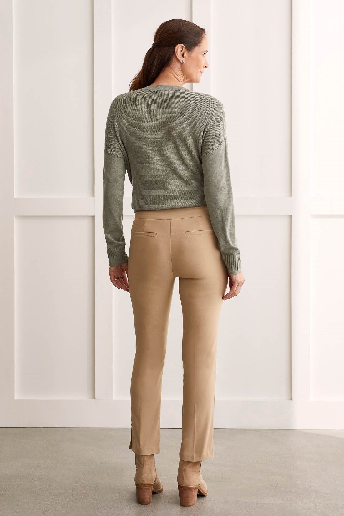 FLATTEN IT® PULL-ON 28 INCH SLIM LEG ANKLE PANTS-Nomad sold by Tribal product image thumbnail 3