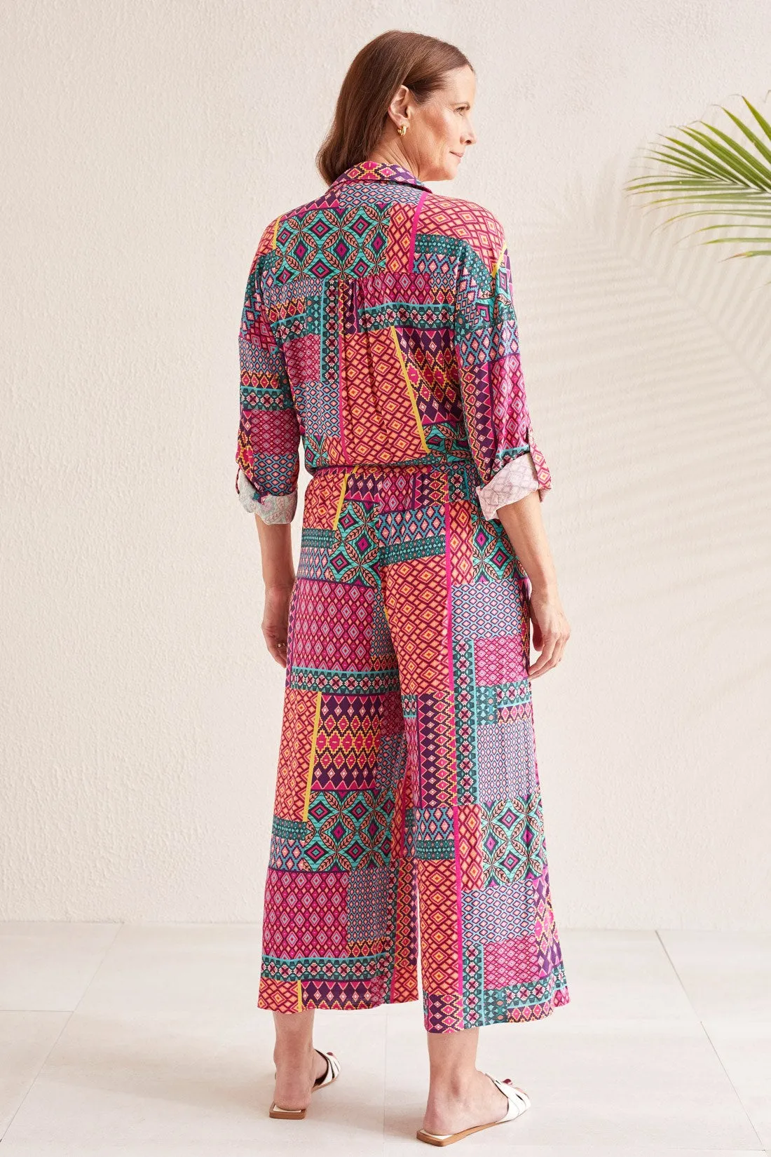 PULL-ON COVER-UP CAPRI-Limoncello sold by Tribal product image thumbnail 3