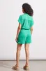 COTTON GAUZE SHORTS WITH ELASTIC WAIST-Jademist sold by Tribal
