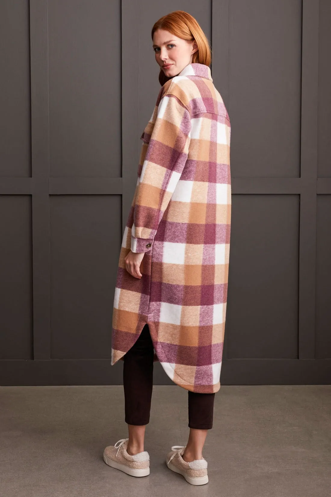 LONG KNIT SHACKET-Deeprose sold by Tribal product image thumbnail 4