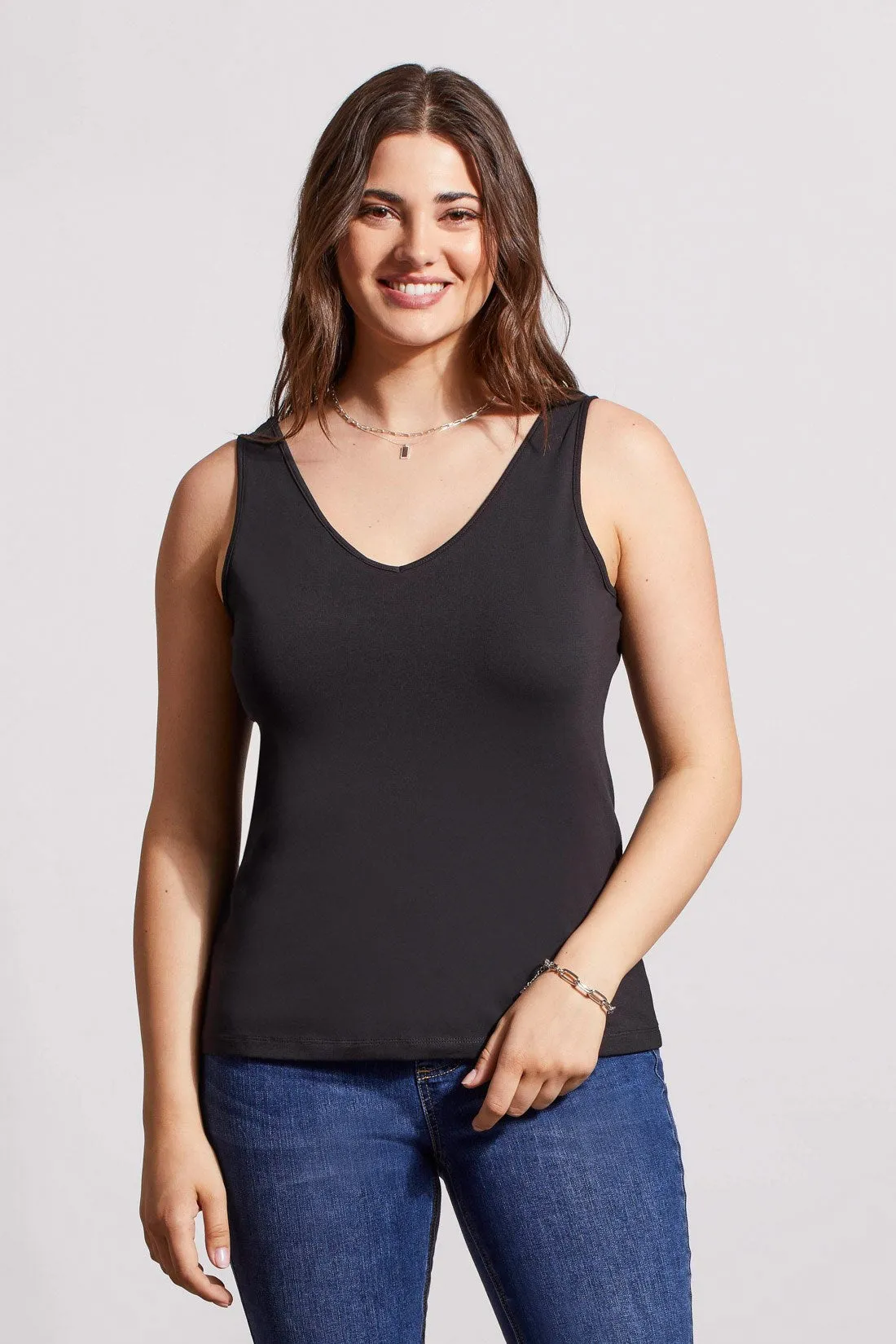 Wear 2 Ways Cami-Black sold by Tribal product image thumbnail 3