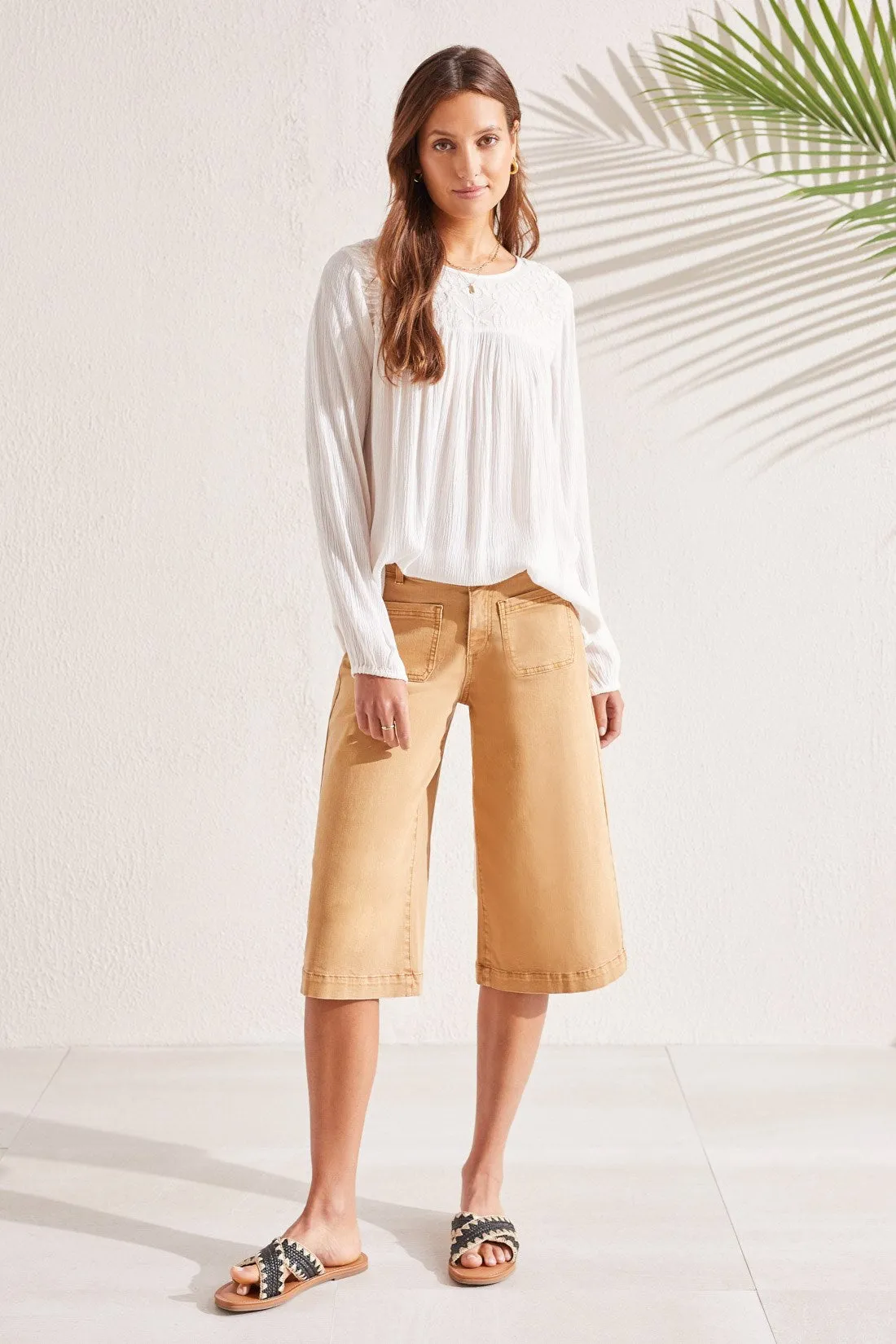 LONG SLEEVE BLOUSE WITH EMBROIDERY-Sandust sold by Tribal product image thumbnail 3