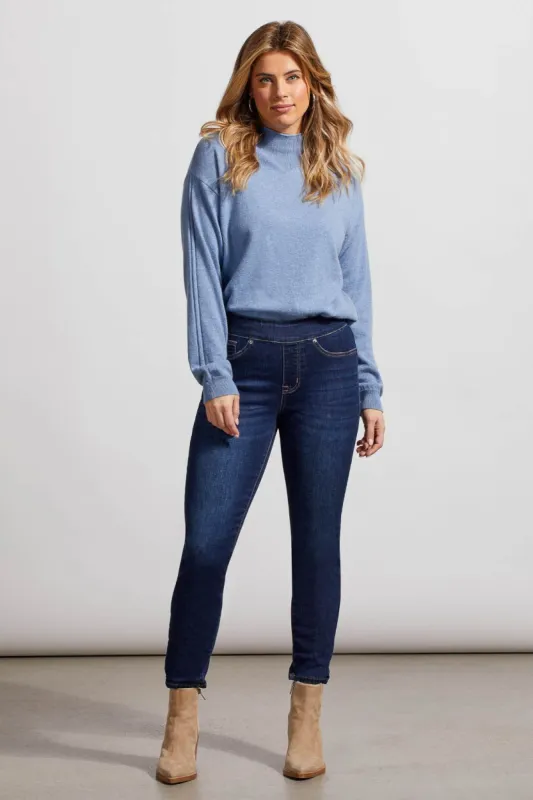 AUDREY PULL-ON ANKLE JEGGING-Deepocean sold by Tribal