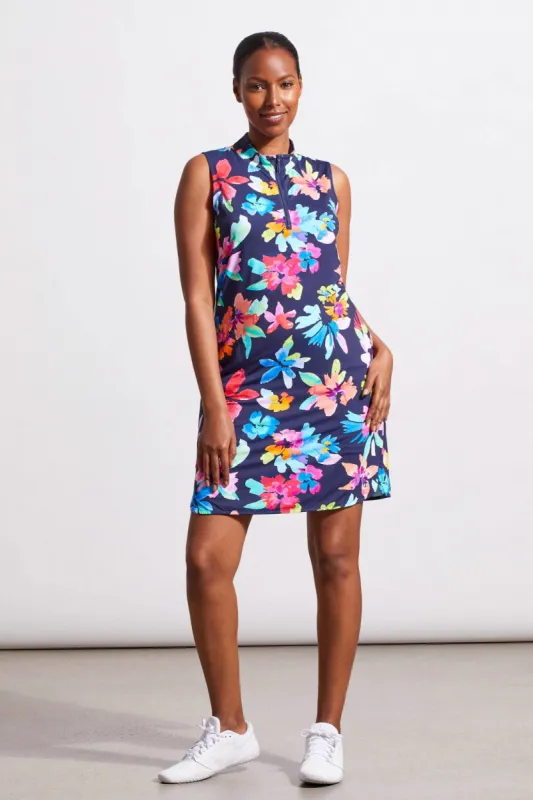 PERFORMANCE UPF 50+ POCKETED SLEEVELESS DRESS WITH INNER SHORTS-Laguna sold by Tribal