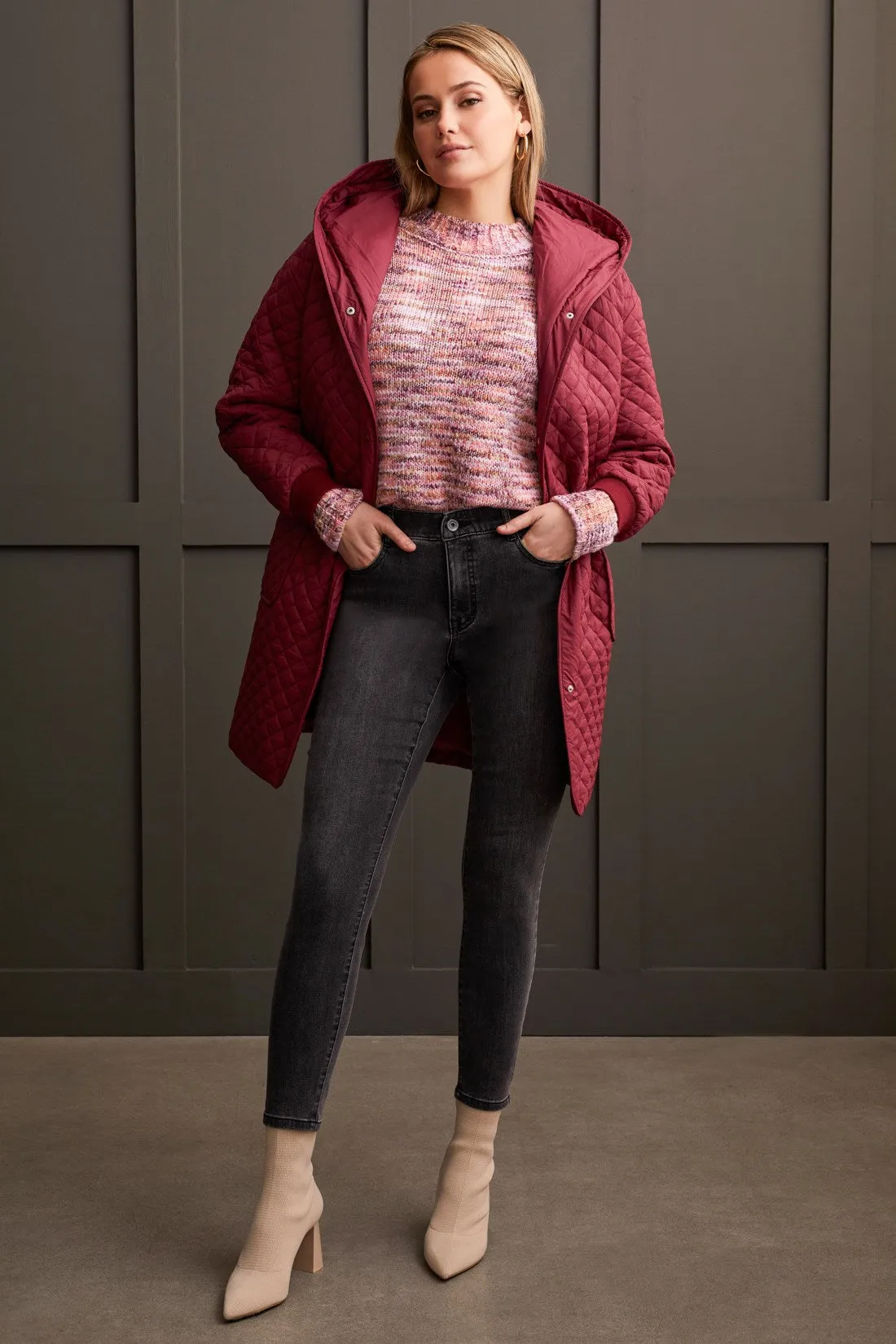 Sophia Curvy Skinny Jeans-Stone Black sold by Tribal product image thumbnail 4