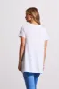 PRINTED COTTON FLARE TOP WITH SIDE SLITS-Wildlime sold by Tribal