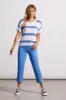 PULL-ON KICK FLARE CAPRI-Bluestar sold by Tribal