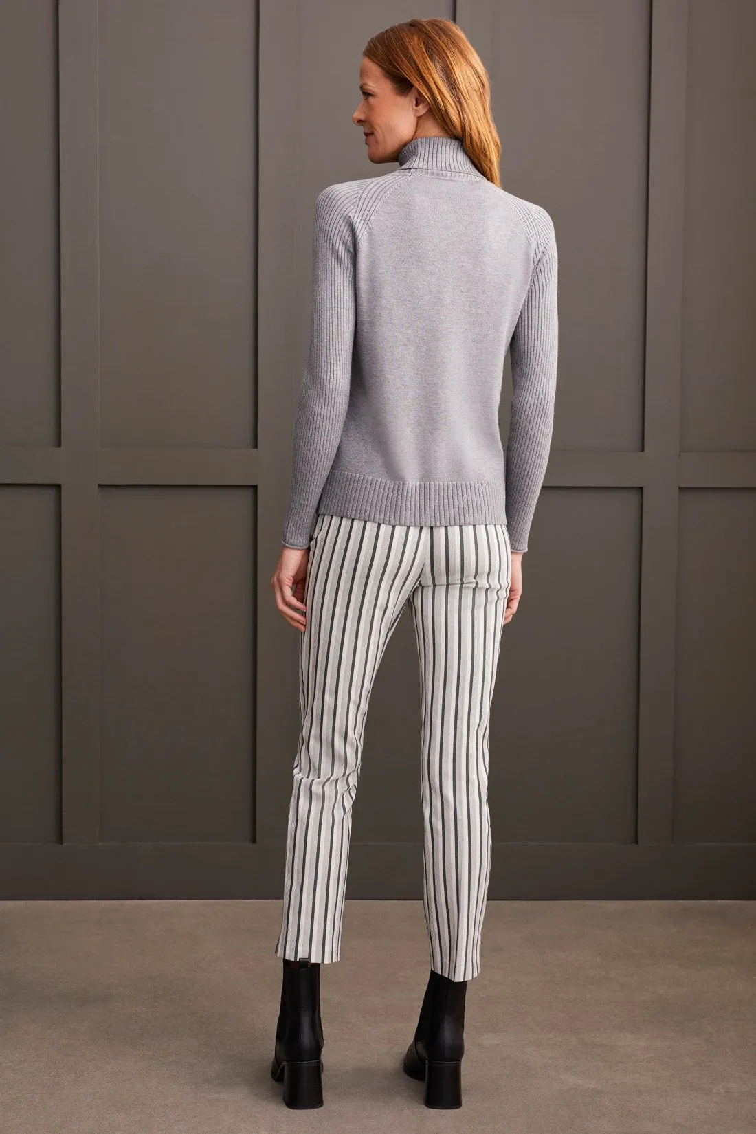 Long Sleeve Turtleneck Sweater-H.Charcoal sold by Tribal product image thumbnail 2