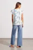 TEXTURED COTTON BLOUSE-Capri sold by Tribal