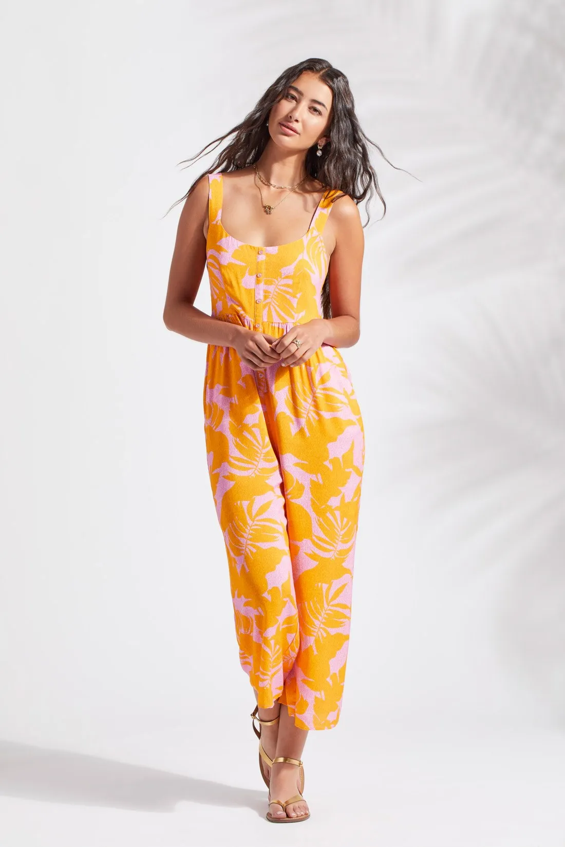 PRINTED JUMPSUIT-Canary sold by Tribal product image thumbnail 2