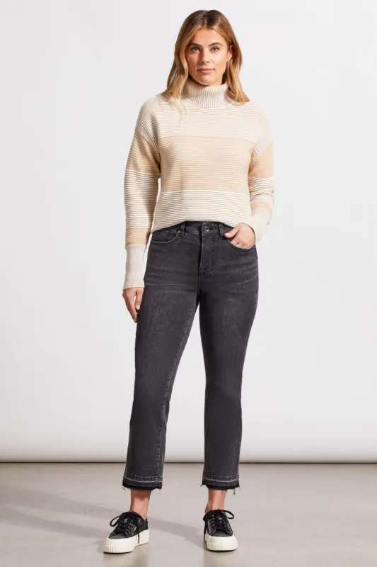 Sophia Curvy Micro Flare Jeans-Stone Black sold by Tribal