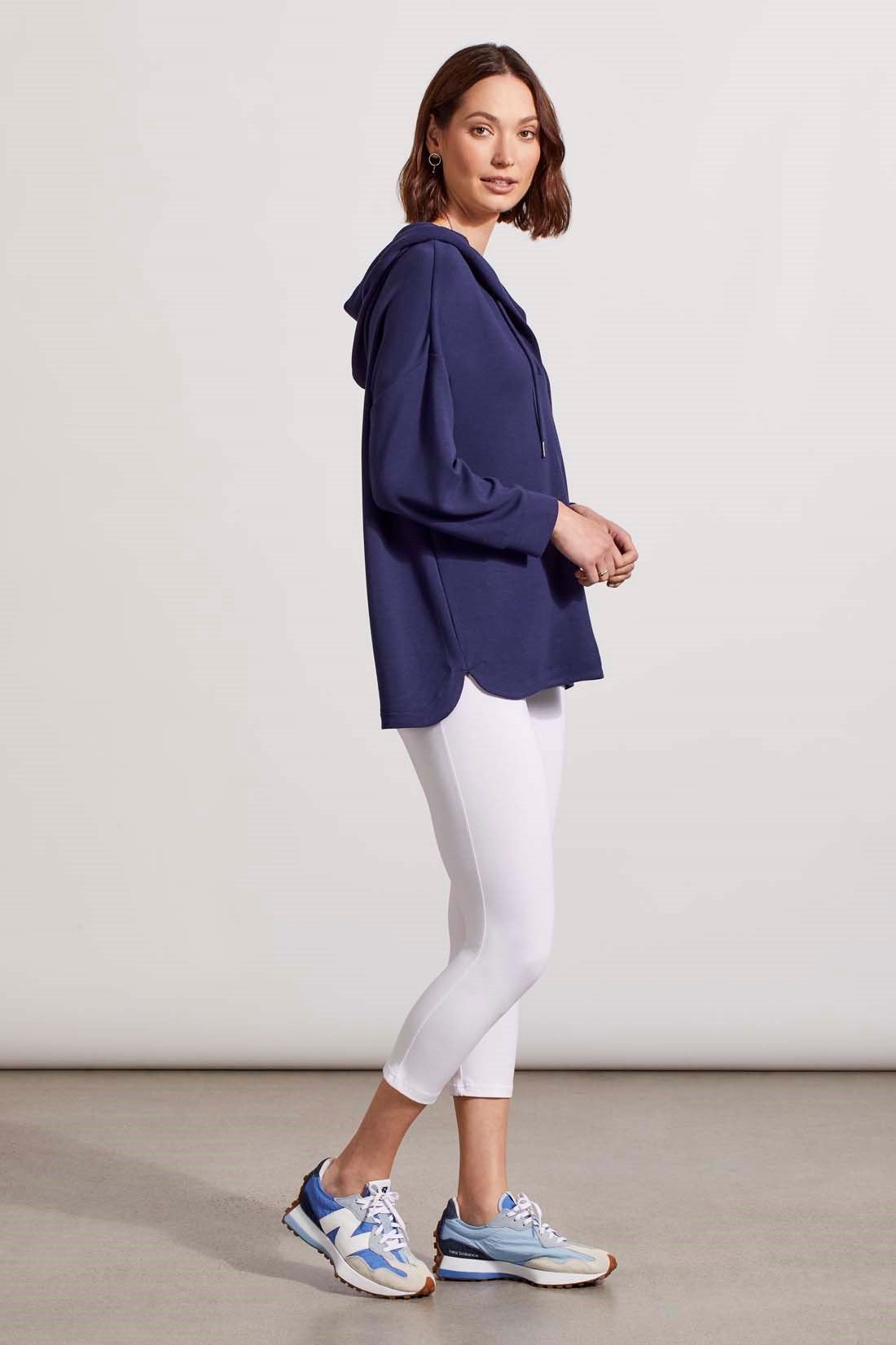 HOODED DOLMAN TUNIC-Jet blue sold by Tribal product image thumbnail 2