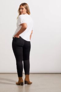 AUDREY PULL-ON ANKLE JEGGING-Black sold by Tribal
