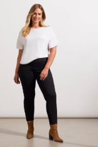 AUDREY PULL-ON ANKLE JEGGING-Black sold by Tribal