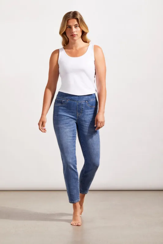 Audrey Pull-On Ankle Jegging-Dk.Vintage sold by Tribal