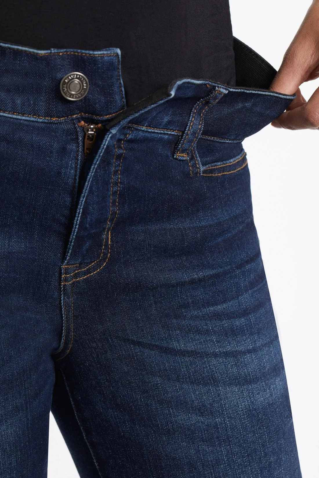 PETITE SOPHIA CURVY STRAIGHT LEG JEANS-Deepocean sold by Tribal product image thumbnail 4