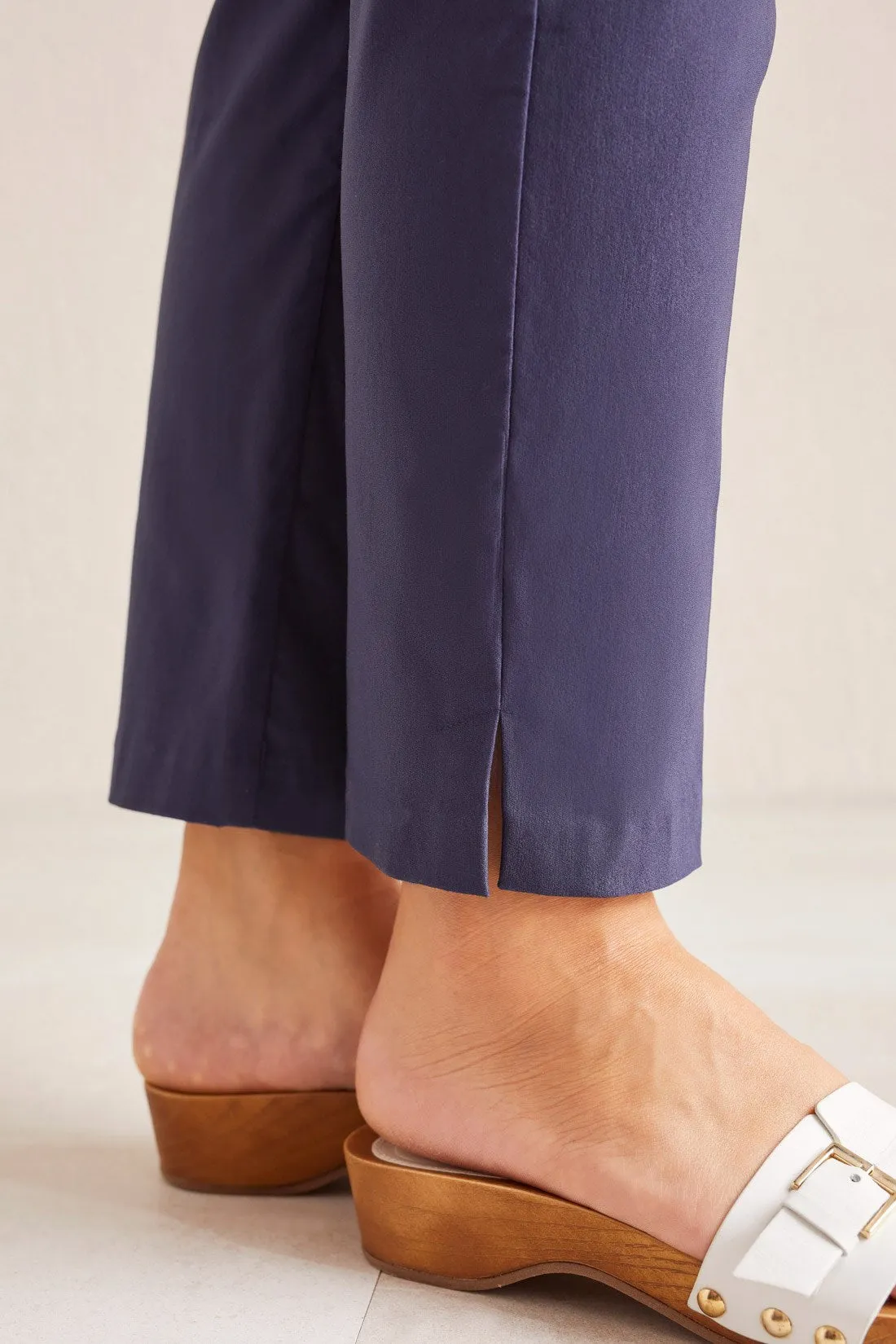 Performance Stretch Flatten It® Slimming Ankle Pants-Deepblue sold by Tribal product image thumbnail 3