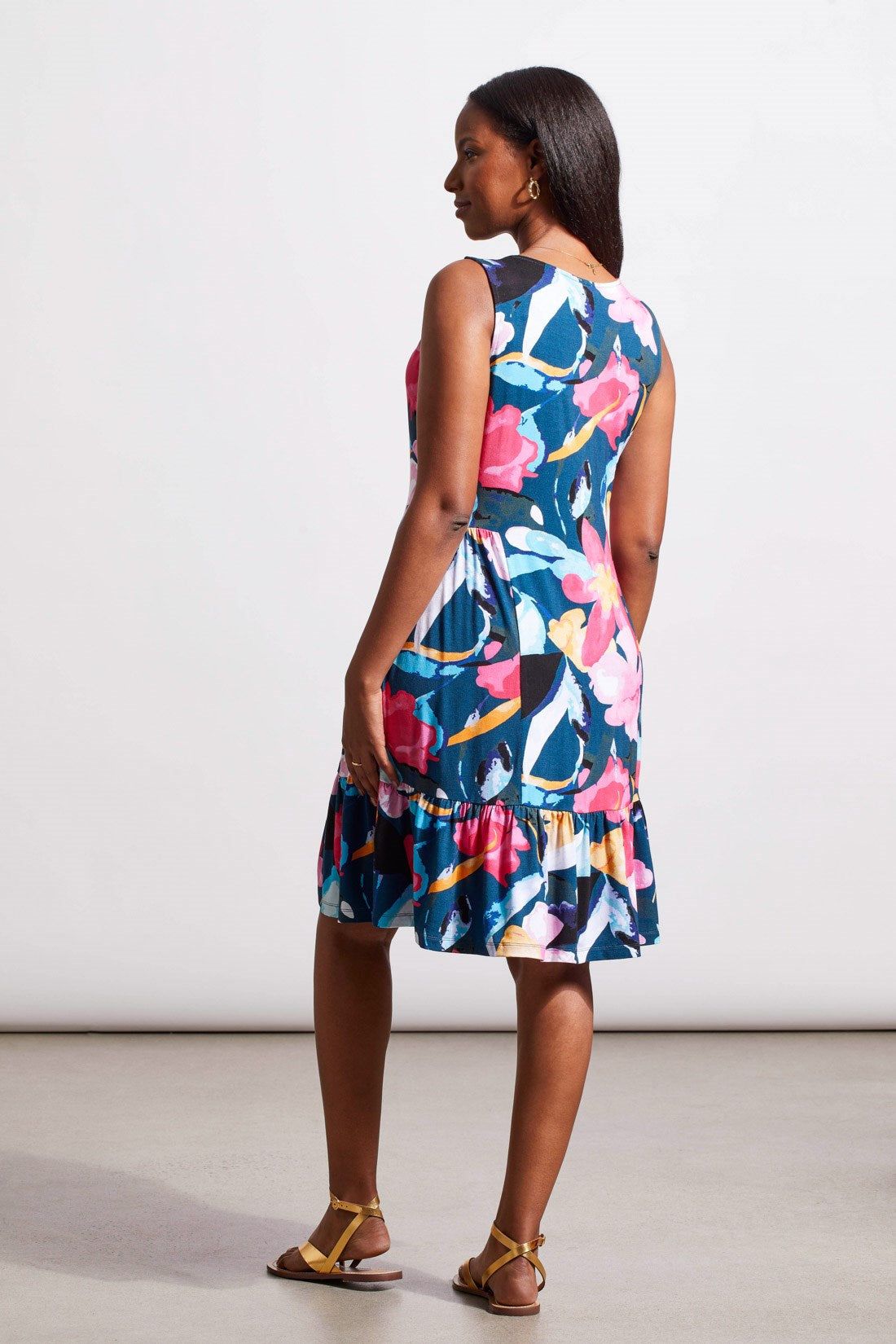 PRINTED SLEEVELESS DRESS-Lagoonmist sold by Tribal product image thumbnail 4